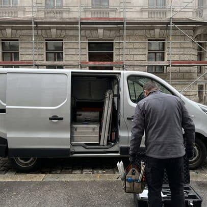 Mobiler Einsatz in Wien