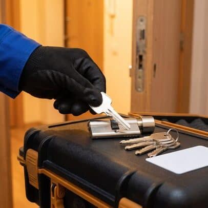 Neuer Schließzylinder mit Sicherungskarte