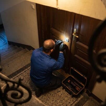 Türöffnung im Wiener Altbau