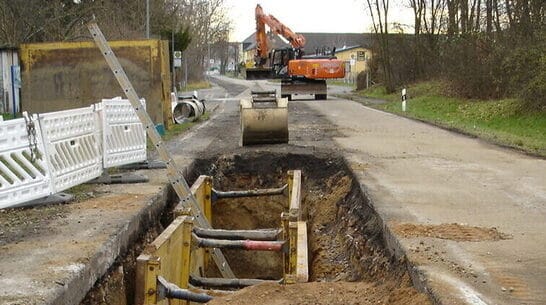 Auswechslung Mischwasserkanal und Trinkwasserleitung in Borna preview image