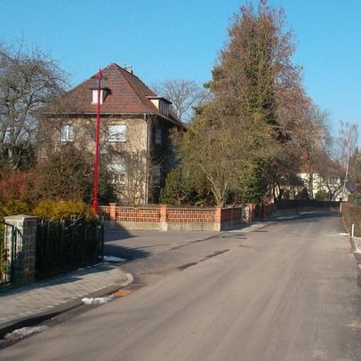 Sanierte Abt-Windolf-Straße