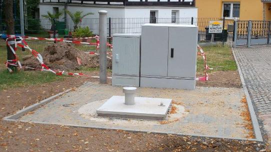 Erneuerung der Schmutzwasserkanalisation in Elstertrebnitz Vorschau-Bild