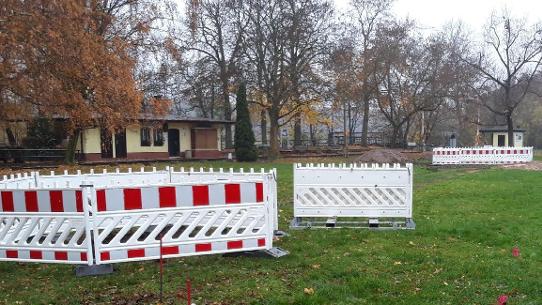 Erneuerung der Trinkwasserleitung der Parkeisenbahn am Auensee in Leipzig preview image