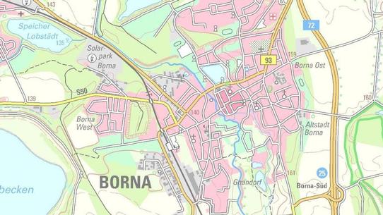 Fortschreibung des Generalentwässerungsplanes für die Stadt Borna Vorschau-Bild