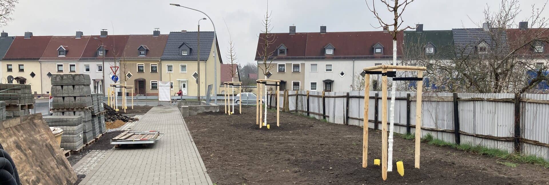 Gehwegerneuerung in der Scheunenstraße