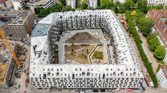 Neubau Wohnungsbau, Gmunderstraße, Bauteil A in München Vorschau-Bild