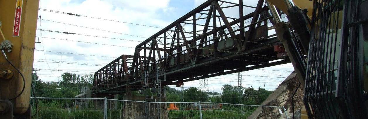 ICP - Bauüberwachung Abriss einer Stahlbrücke, Wiesbaden