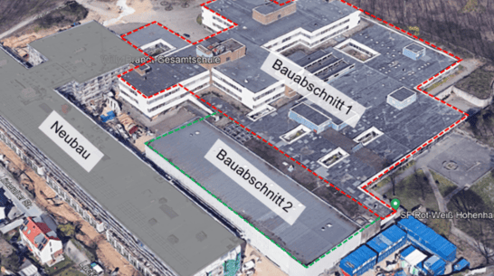 Bestandsaufnahme, Planung, Ausschreibung und Entsorgungskonzept für Rückbau der Willy-Brandt-Gesamtschule  Vorschau-Bild