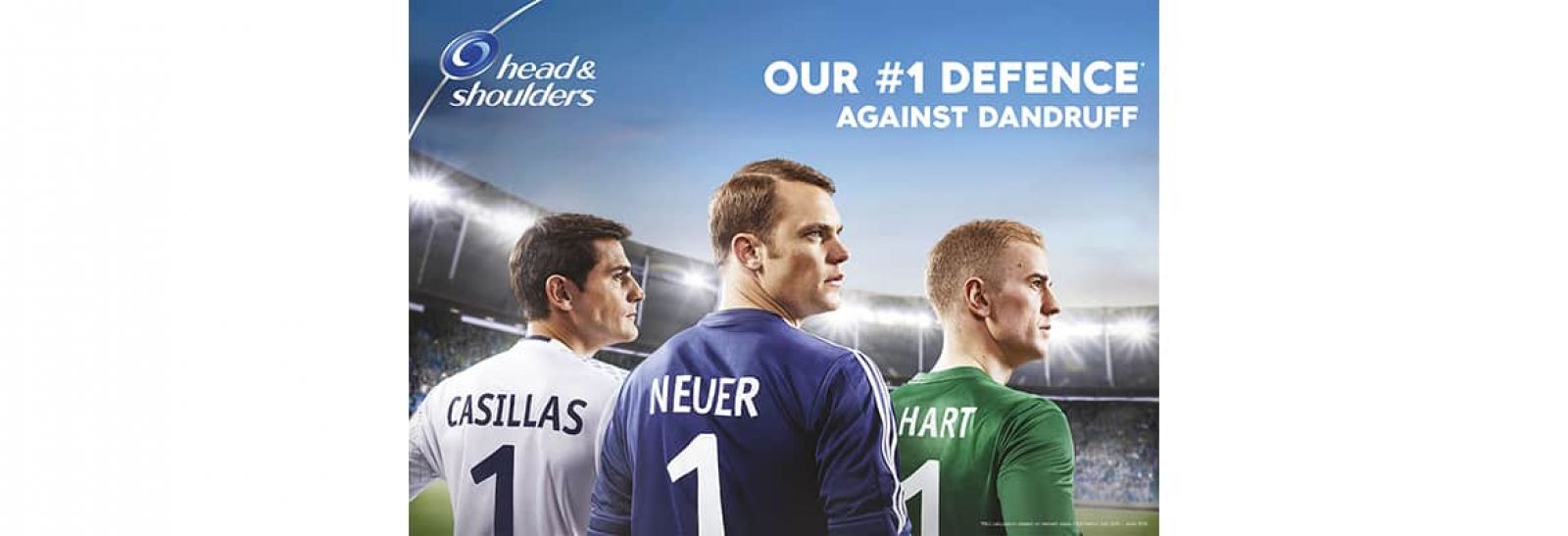Referenz Head & Shoulders Kampagne mit Manuel Neuer, Iker Casillas und Joe Hart / done by Dirk